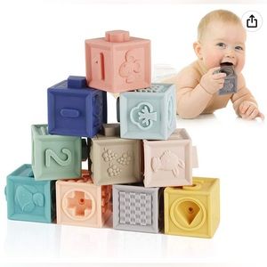 NEW soft baby building blocks